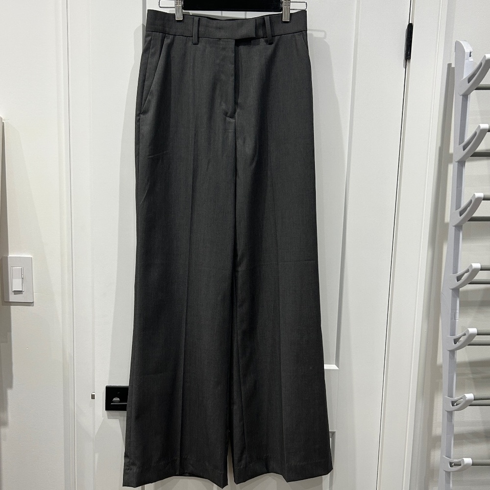 The Frankie Shop Wool blend Grey Trousers